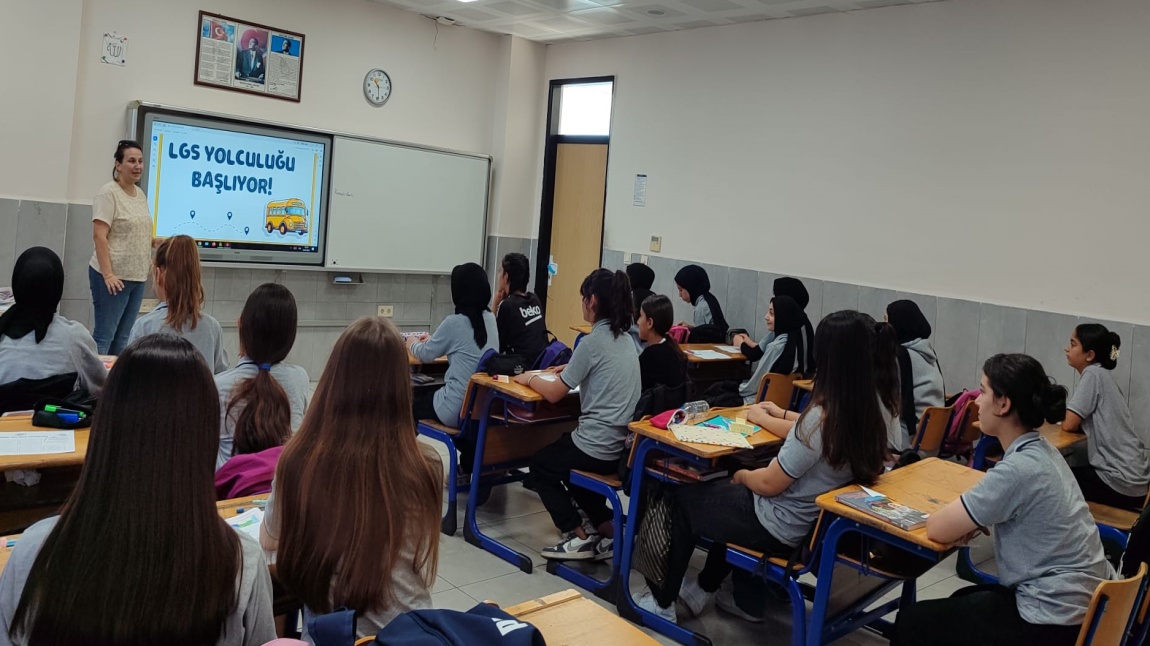 8. SINIF ÖĞRENCİLERİMİZE LGS TANITIMI YAPILDI