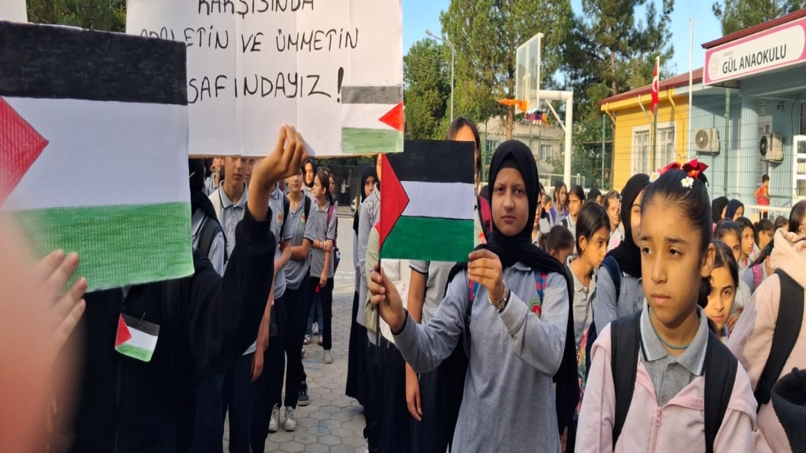 OKULUMUZDA FİLİSTİN FARKINDALIK ETKİNLİKLERİ DÜZENLENDİ